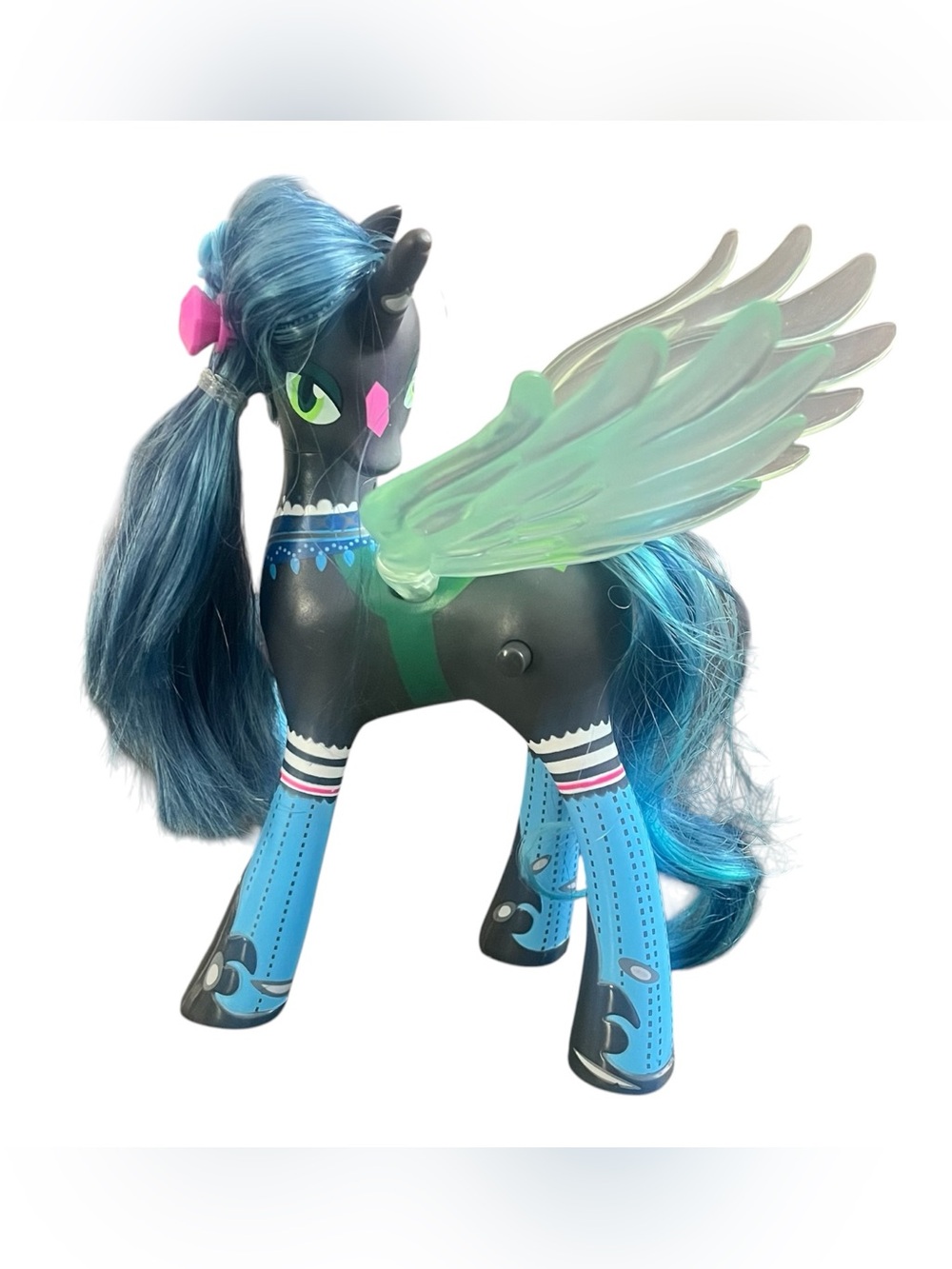 Hasbro My Little Pony Queen Chrysalis talking light up figure 2013 Works